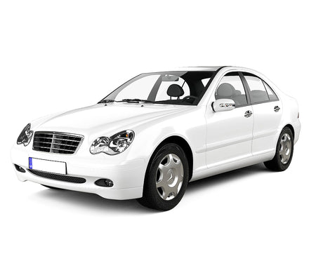 Protectii prag portbagaj inox Mercedes C Klasse