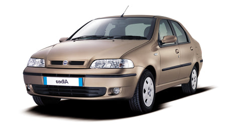 Protectie praguri usi inox Fiat Albea