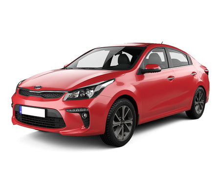 Protectie praguri usi inox Kia Rio