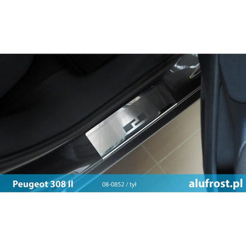 Protectie praguri usi inox Peugeot 308 fabricatie 2013-prezent