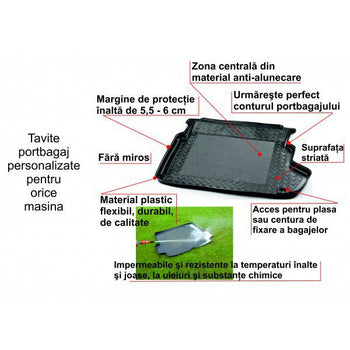 Tavita portbagaj Daihatsu Terios II caroserie 4x4 fabricatie 2006 - prezent 2