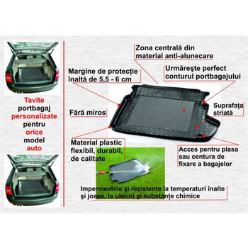 Tavita portbagaj Mitsubishi Outlander fabricatie 09.2012 - prezent 4