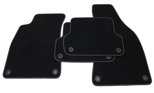 Covorase auto mocheta Audi A4 B6andB7 fabricatie 11.2000 - 10.2007 (NEGRU)