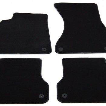 Covorase auto mocheta Audi A6 C7 fabricatie 2011 - prezent (NEGRU)