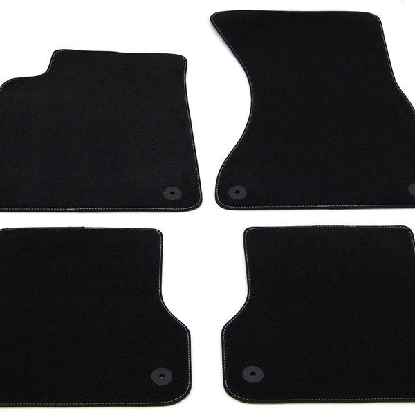 Covorase auto mocheta Audi A6 C7 fabricatie 2011 - prezent (NEGRU)