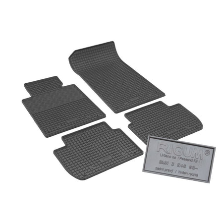 Covorase auto BMW Seria 3 E46 fabricatie 1998 - 03.2005 (Rigum)