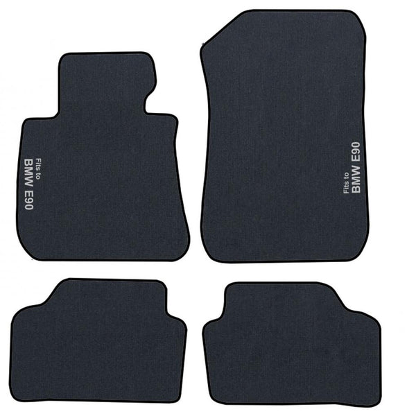 Covorase auto mocheta BMW Seria 3 E90 E91 fabricatie 03.2005 - 2011 (GRI)