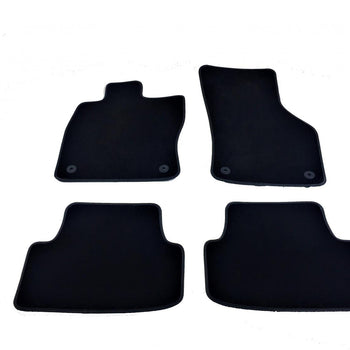 Covorase auto mocheta Seat Leon III (5F) fabricatie 2012 - prezent (NEGRU)