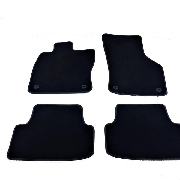 Covorase auto mocheta Seat Leon III (5F) fabricatie 2012 - prezent (NEGRU)