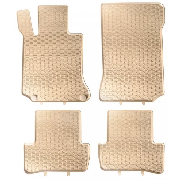 Covorase auto bej Mercedes Clasa C (W204) fabricatie 2007 - 2014 (PL)