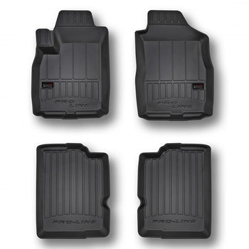 Covorase auto tip tavita 3D Fiat Panda II fabricatie 2003 - 2012