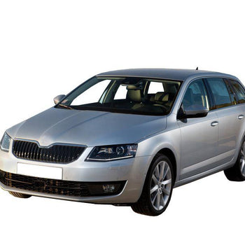 Tavita portbagaj premium Skoda Octavia III caroserie combi fabricatie 2013 - prezent (portbagaj superior) cu ureche dreapta-stanga detasabila pe partea stanga (pentru varianta cu subwoofer) 5
