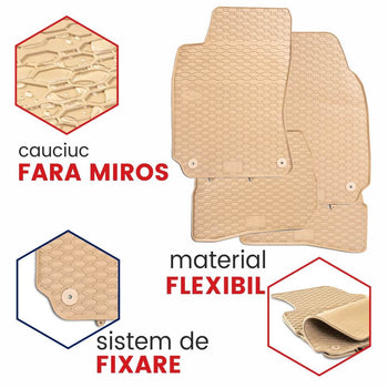 Covorase auto bej VW Tiguan fabricatie 10.2007 - 2016 (PL) 4